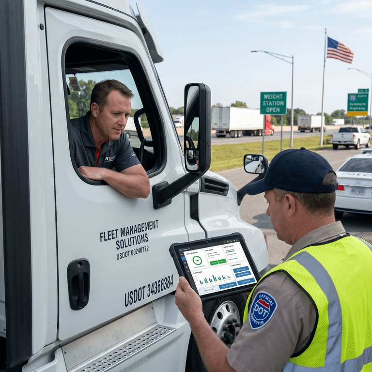 PTI4YOU digital DVIR dashboard showing automated fleet compliance, real-time defect tracking, and one-click audit exports